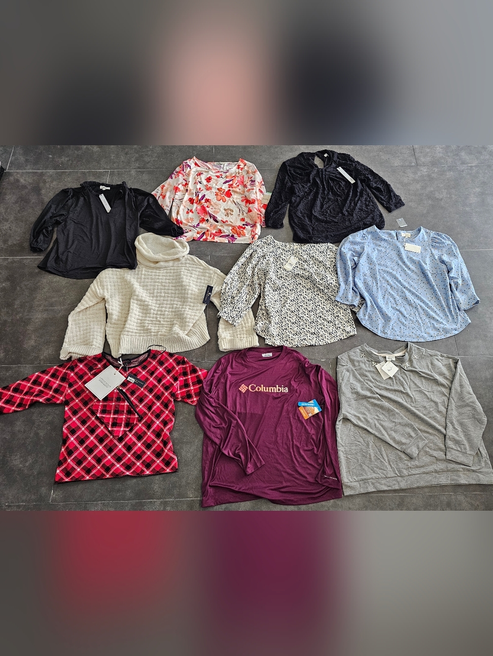 Womens Clothes Blouses Tops Lot Size 1X